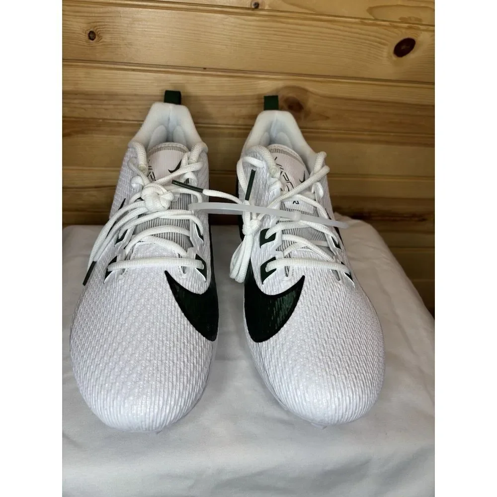 Nike Vapor Edge Speed 360 2 Men's 14‎ White Green Football Cleats FQ4045-101 New